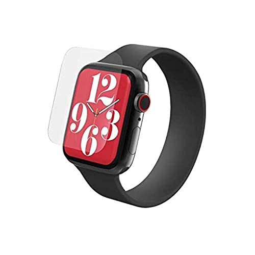 ZAGG InvisibleShield Ultra Clear + für die Apple Watch Serie 6/SE/5/4 (40 mm Bildschirm), Aufprallschutz, berührungsempfindlich, einfache Anwendung, vollständige Abdeckung von ZAGG