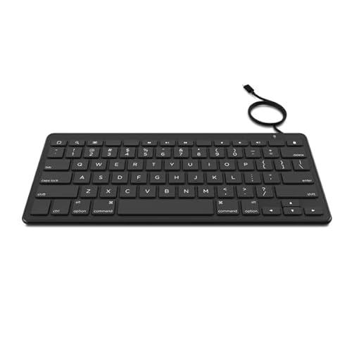 ZAGG Kabelgebundene Tastatur mit Lightning-Anschluss, (schwarz), (Nordic) von ZAGG