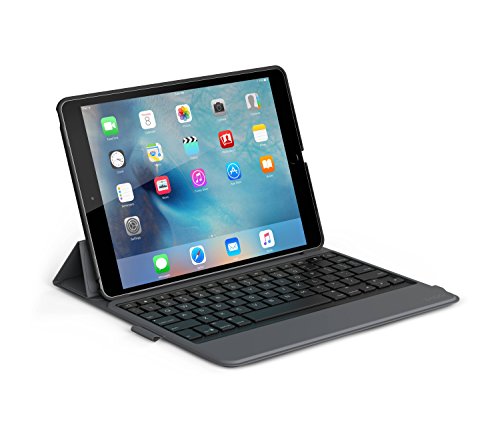 ZAGG Messenger Folio Schutzhülle mit Tastatur für Apple iPad Pro 9,7 Zoll (24,6 cm), Schwarz von ZAGG