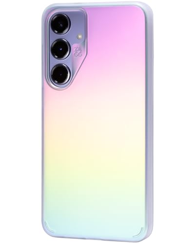 ZAGG Milan, Graphen-verstärkte Hülle für Samsung Galaxy S24+ [6.2-Inch], kein Vergilben, stossfeste Abdeckung für die Rückseite (Irisierend) von ZAGG