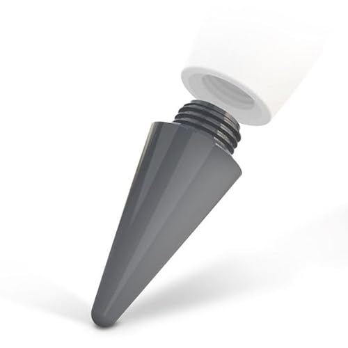 ZAGG Pro Stylus 2 Stift für iPad, Ersatzspitzen (4 Stück), Post 2018 iPad, Grau von ZAGG