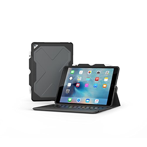 ZAGG Rugged Messenger Keyboard für iPad 2017 - Schwarz von ZAGG