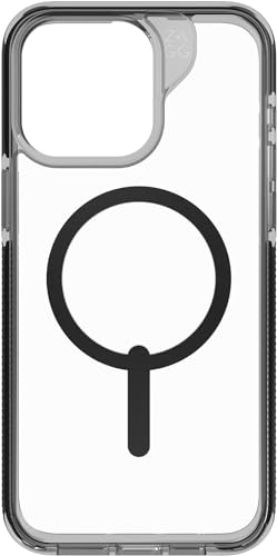 ZAGG Santa Cruz Snap Schutzhülle für Apple iPhone 15 Pro Max, Schlankes Design, Kabelloses Laden, MagSafe, Graphene, Verbesserte Griffigkeit, Recycelte Materialien, 4 m Fallschutz, Schwarz von ZAGG