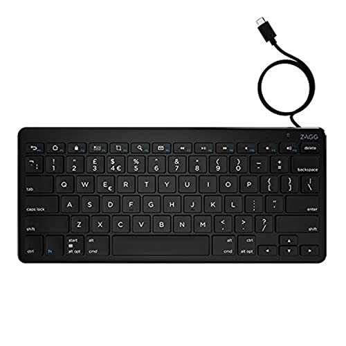 ZAGG Universal-Tastatur USB C Wired KB UK Englisch von ZAGG