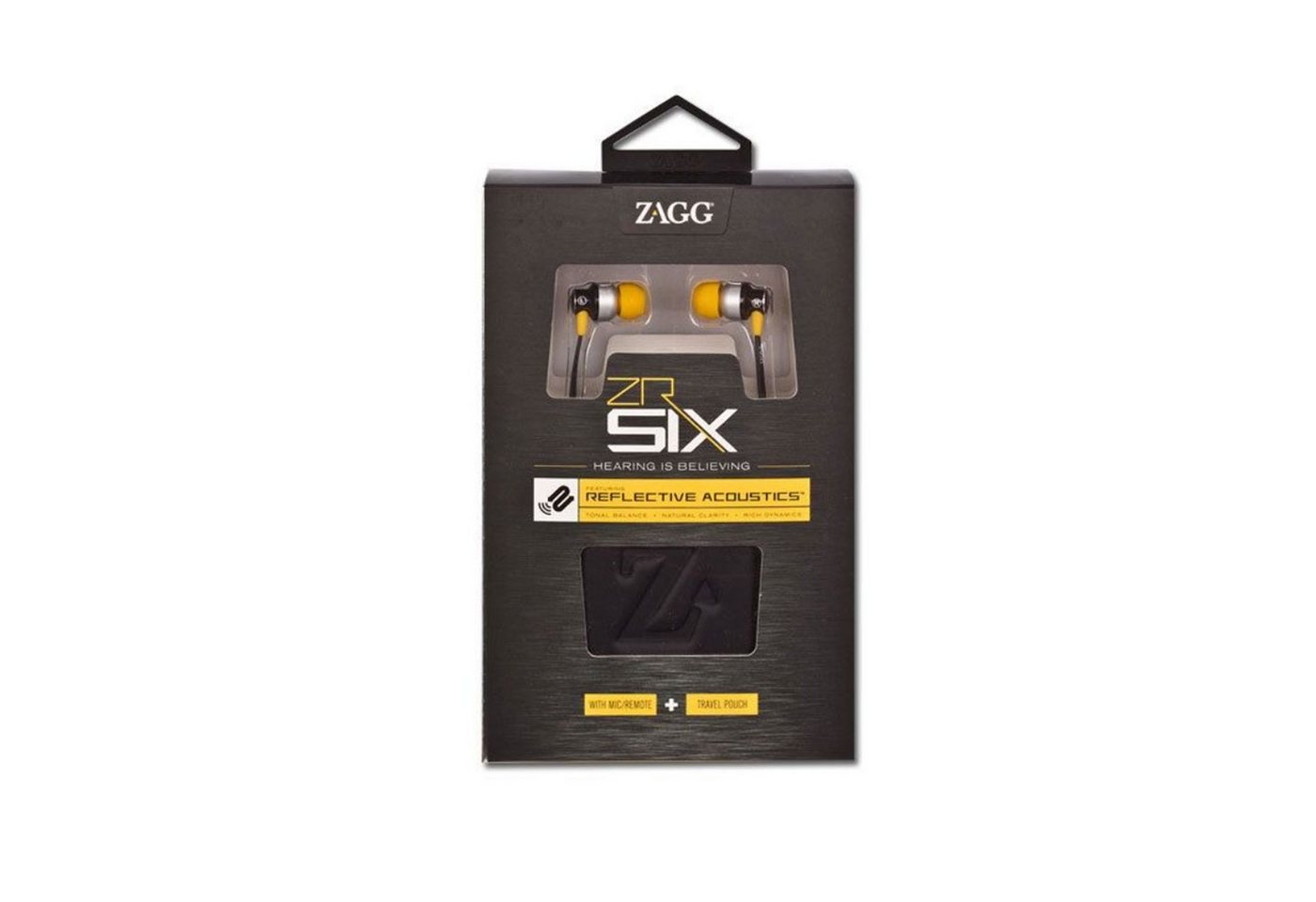 ZAGG ZAGG ZR-SIX In-Ear Kopfhörer Over-Ear-Kopfhörer (Tonübertragung) von ZAGG