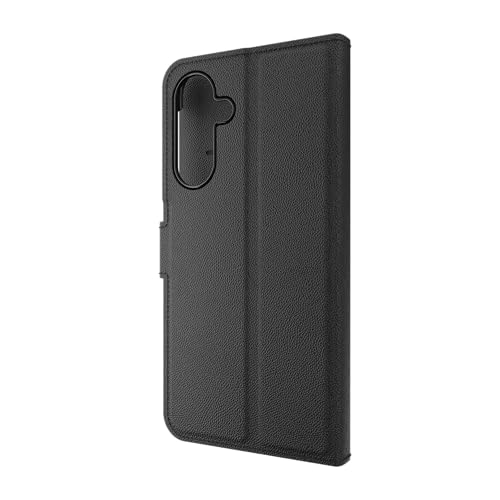 ZAGG iFROGZ Defence Samsung Galaxy A56 5G [6,7 Zoll] Folio-Hülle, Kunstleder, Magnetverschluss, Kartenfächer, Schwarz von ZAGG