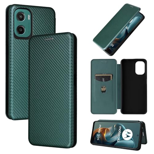 Kompatibel mit Motorola Moto G05/Moto E15, schlanke Karbonfaser-Texturen und Polycarbonat-Hybrid-Hülle, vollständiger Schutz, stoßfest, Klapphülle, kompatibel mit Motorola Moto G05/Moto E15 (grün) Kompatibel mit Motorola Moto G05/Moto E15, schlanke Karbonfaser-Texturen und Polycarbonat-Hybrid-Hülle, vollständiger Schutz, stoßfest, Klapphülle, kompatibel mit Motorola Moto G05/Moto E15 (grün) von ZAGLDD