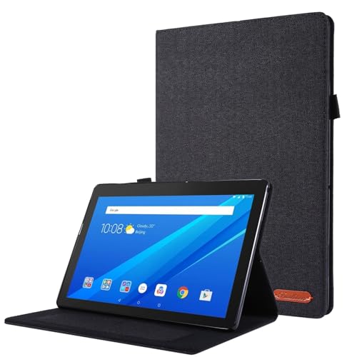 Schlanke Schutzhülle kompatibel mit Lenovo Tab M10 TB-X605F/X505F, stoßfest, Smart-Folio-Schutzhülle mit automatischer Wake-/Sleep-Funktion, weiche TPU-Rückseite für M10 TB-X605F/X505F 25,4 cm (10 von ZAGLDD