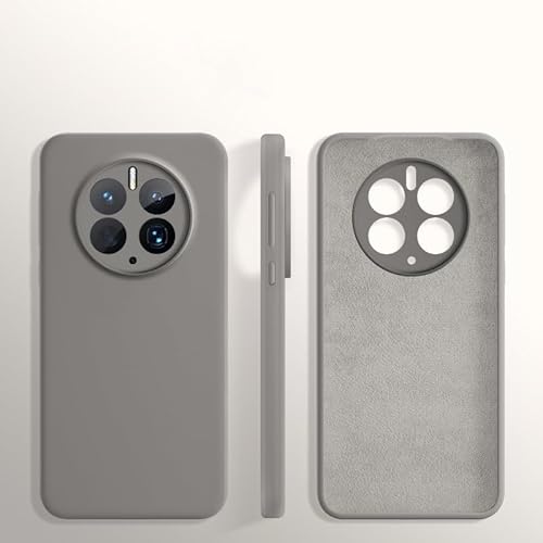 ZAGLDD Kompatibel mit Huawei Mate 50 Pro, vollständiger Kameraschutz, stoßfest, vollständig abgedeckt, weiche Gel-Gummi-Schutzhülle, kratzfest, weich, Grau ZAGLDD Kompatibel mit Huawei Mate 50 Pro, vollständiger Kameraschutz, stoßfest, vollständig abgedeckt, weiche Gel-Gummi-Schutzhülle, kratzfest, weich, Grau von ZAGLDD