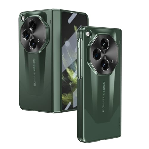 ZAGLDD Kompatibel mit Oneplus Open Case mit Displayschutzfolie und Scharnierschutz, kompatibel mit Oneplus Open, stoßfest, sturzsicher, Anti-Fingerabdruck, robuste Schutzhülle, Grün ZAGLDD Kompatibel mit Oneplus Open Case mit Displayschutzfolie und Scharnierschutz, kompatibel mit Oneplus Open, stoßfest, sturzsicher, Anti-Fingerabdruck, robuste Schutzhülle, Grün von ZAGLDD