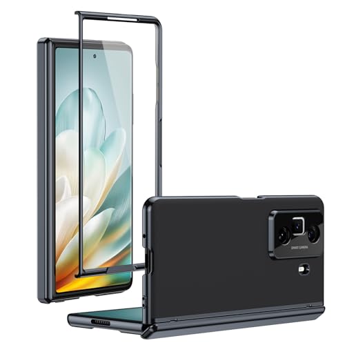 ZAGLDD Schutzhülle für Huawei Honor Magic VS3, mit Displayschutzfolie, Scharnierhülle, Fallschutz, kratzfest und stoßdämpfend, schlankes Design, mattiert, Schwarz ZAGLDD Schutzhülle für Huawei Honor Magic VS3, mit Displayschutzfolie, Scharnierhülle, Fallschutz, kratzfest und stoßdämpfend, schlankes Design, mattiert, Schwarz von ZAGLDD