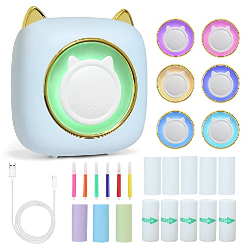 ZAKVOP Mini drucker, fotodrucker für Smartphone, Mini Printer Smartphone, Mini drucker für Smartphone, tragbarer fotodrucker Handy, Wireless Bluetooth Pocket Thermal Label Printer für Notizen, Memo ZAKVOP Mini drucker, fotodrucker für Smartphone, Mini Printer Smartphone, Mini drucker für Smartphone, tragbarer fotodrucker Handy, Wireless Bluetooth Pocket Thermal Label Printer für Notizen, Memo von ZAKVOP