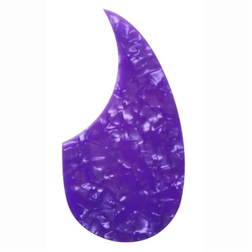 36 Zoll Schlagbrett Für Akustikgitarre Tropfenform Alle Farben Schlagbrett für Gitarre(Purple) von ZALHIN