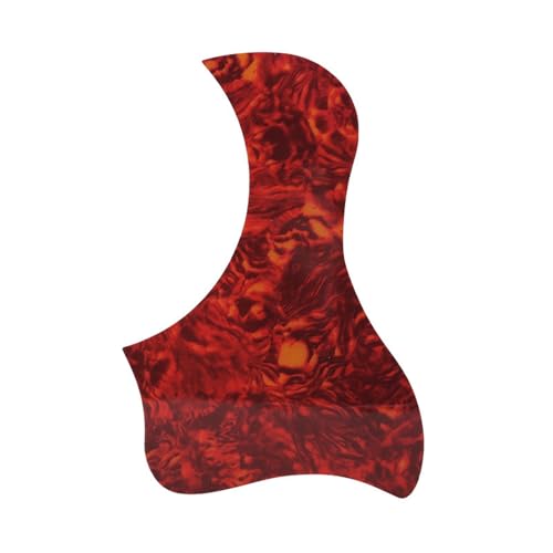 38 Zoll 40 Zoll 41 Zoll Schlagbrett Und Saitenschutz Für Folk- Und Klassische Gitarre Schlagbrett für Gitarre(41,Bird-shaped red) von ZALHIN