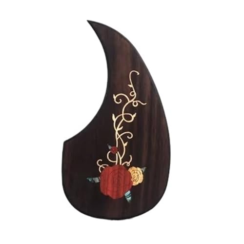 40/41 Zoll Schlagbrett Folk Gitarre Ebenholz Musical Instrument Zubehör Wartung Schlagbrett für Gitarre(3/4) von ZALHIN