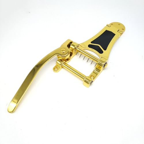 E-Gitarren-Steg Für LP Big Tremolo Saitenhalter Tremolo gitarrenstege(Gold) von ZALHIN