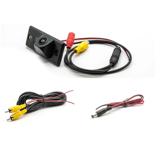 Rückfahrkamera-Set CCD HD AHD Fisheye Rückansicht Kamera Für VW Für Touareg 7L 2002-2010 Auto Reverse Monitor Weitwinkel- Rückfahrkamera(Color:D170) von ZALTAS