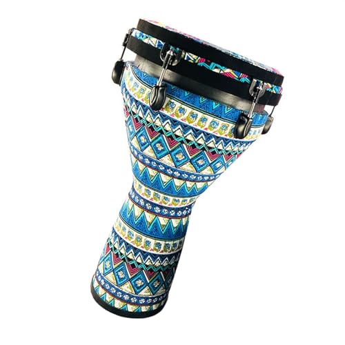 Djembe Trommel 12-Zoll Verstellbare Afrikanische Handtrommel Aus Kohlefaser Für Erwachsene, Percussion-Trommel (Color : B) von ZAMASS