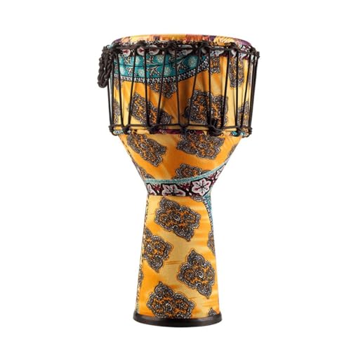 Djembe Trommel Leichtes 10-Zoll-Handtrommelinstrument Für Erwachsene Aus Afrikanischer Kohlefaser Für Anfänger (Color : G) von ZAMASS