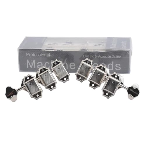 Gitarren Stimmwirbel 1 Set 3R 3L Vintage Mechaniken Mechaniken Nickel Für LP SG Gitarre Gitarren Stimmwirbel 1 Set 3R 3L Vintage Mechaniken Mechaniken Nickel Für LP SG Gitarre von ZAMASS