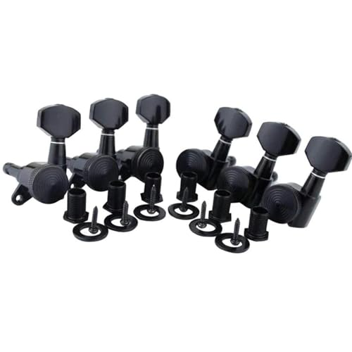 Gitarren Stimmwirbel 6Pcs 6R 6L 3R3L Gitarre Locking Tuner Für LP SG Stil Gitarren(6L) von ZAMASS