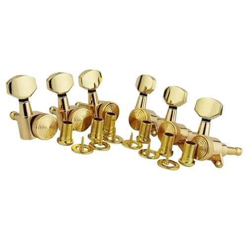 Gitarren Stimmwirbel 6Pcs 6R 6L 3R3L Gitarre Locking Tuner Für LP SG Stil Gitarren(6R2) von ZAMASS