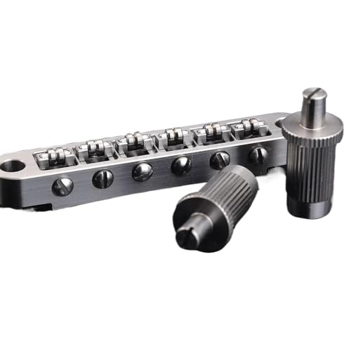 Gitarrensteg Rollensattelbrücke Aus Titanlegierung Für LP SG-Gitarre(Roller Saddle) von ZAMASS