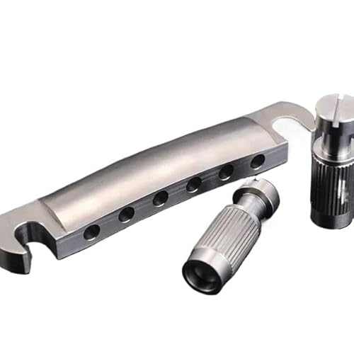 Gitarrensteg Rollensattelbrücke Aus Titanlegierung Für LP SG-Gitarre(Tailpiece) von ZAMASS