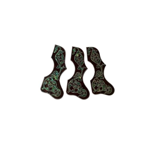 Schlagbrett Für Akustikgitarre 2mm Dicke Original Handgefertigte Pickguard-Gitarre Abalone Pearl Inlays Für 43 Zoll Gitarre1 von ZAMASS