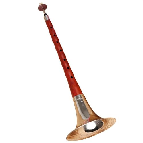 Suona Musikinstrument Chinesisches Volksblasmusikinstrument Suona B/C/D/F/G Key Professionelle Surna Horn Trompete (Color : C tone) von ZAMASS