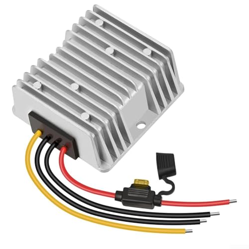 ZAMETTER 24 V auf 12 V Spannungsreduzierer 20 A 240 W DC Wandler Step-Down-Konverter Spannungsregler Spannungswechsler Reduzierregler mit intelligentem Chipschutz für Fahrzeug-Audio von ZAMETTER