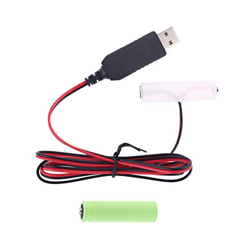 ZANGWAGRU Radio Electric Toy Clock LED Strips Light Calculator Batterie Eliminatoren USB Netzteil Kabel Ersetzen Sie 1 5 V Akku ZANGWAGRU Radio Electric Toy Clock LED Strips Light Calculator Batterie Eliminatoren USB Netzteil Kabel Ersetzen Sie 1 5 V Akku von ZANGWAGRU