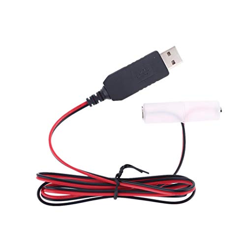 ZANGWAGRU Radio Electric Toy Clock LED Strips Light Calculator Batterie Eliminatoren USB Netzteil Kabel Ersetzen Sie 1 5 V Akku ZANGWAGRU Radio Electric Toy Clock LED Strips Light Calculator Batterie Eliminatoren USB Netzteil Kabel Ersetzen Sie 1 5 V Akku von ZANGWAGRU