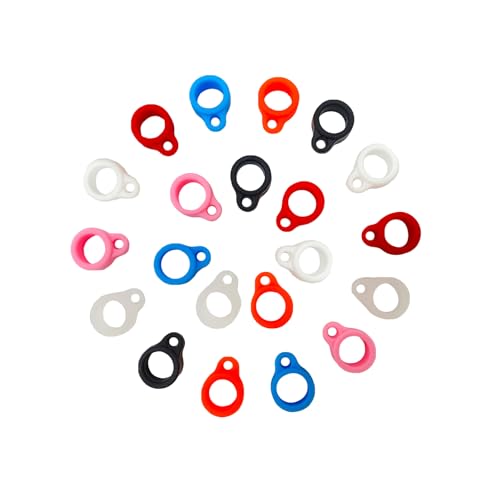 ZAOIIZ 21 Stück 8 mm Anti-Verlust-Silikon-Gummi-Ringe, Bandhalter, Mehrzweck-Hüllen, verstellbare Hüllen, Halskette, Schlüsselband, Ersatz-Anhänger, Trage-Set für Stifte und ähnliche Geräte ZAOIIZ 21 Stück 8 mm Anti-Verlust-Silikon-Gummi-Ringe, Bandhalter, Mehrzweck-Hüllen, verstellbare Hüllen, Halskette, Schlüsselband, Ersatz-Anhänger, Trage-Set für Stifte und ähnliche Geräte von ZAOIIZ