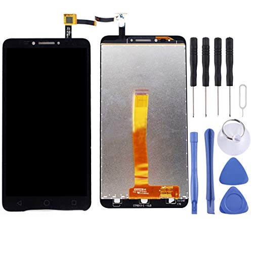 ZAORUN Ersatzteil, LCD-Bildschirm und Digitizer Kompatibel for Alcatel One Touch Pixi 4 6 4G / 9001 (Schwarz) Handy Ersetzen Sie Teile (Farbe : Black) von ZAORUN