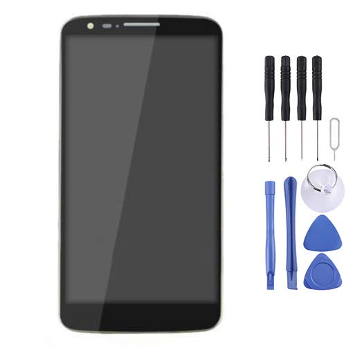 ZAORUN Ersetzen Teil LCD Display + Touch Panel mit Rahmen for LG G2 / D801 / D800 / D803 (Schwarz) Handy-Schirm-Ersatzteile (Farbe : Black) von ZAORUN
