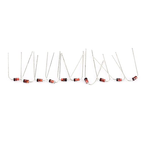 Hohe Effizienz 200pcs Zener Dioden -Sortiment -Kit mit Niedrigem Spannungsabfall für Elektronikprofis - 10 Value -Spannungs -Reglerdioden in Transparenten Speicherbox Hohe Effizienz 200pcs Zener Dioden -Sortiment -Kit mit Niedrigem Spannungsabfall für Elektronikprofis - 10 Value -Spannungs -Reglerdioden in Transparenten Speicherbox von ZASCHMOY