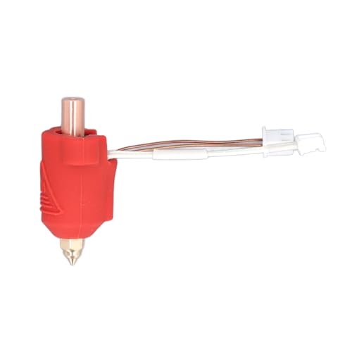 Keramikheizungsblock -Kit für 3D -Drucker Hotend Hoher Durchflussgeschwindigkeitsdruck mit Thermistor -Messingdüse und TI -Legierung Kupferhitzebreak Kompatibel mit K1 K1 Maximum von ZASCHMOY