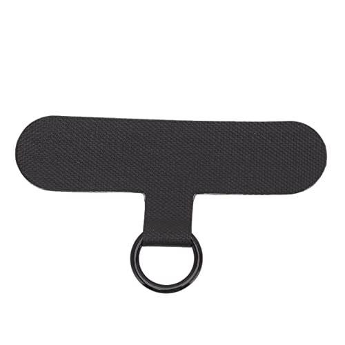 ZASCHMOY Universal Mobiltelefon Lanyard Patch mit - Nylon -Handy Hangseil Seilverbindung Passt zu Allen Mobilen Geräten und Fällen Schwarz (BLACK) von ZASCHMOY