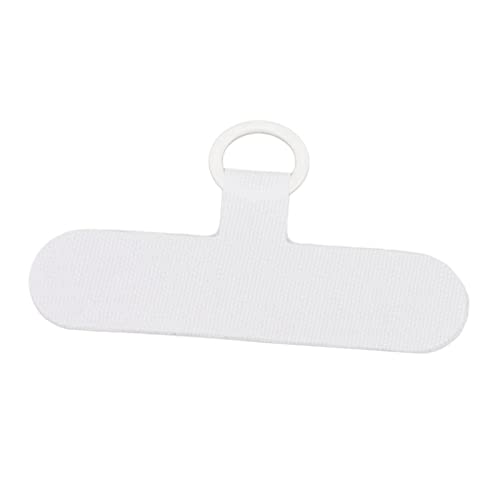 ZASCHMOY Universal Mobiltelefon Lanyard Patch mit - Nylon -Handy Hangseil Seilverbindung Passt zu Allen Mobilen Geräten und Fällen Schwarz (WHITE) von ZASCHMOY