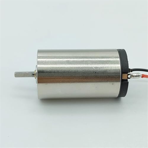 26,5 x 46 mm kernloser Motor mit hohem Drehmoment, 5–12 V DC, 19000 U/min, Doppelkugellager, 1 Stück 26,5 x 46 mm kernloser Motor mit hohem Drehmoment, 5–12 V DC, 19000 U/min, Doppelkugellager, 1 Stück von ZBFGEPLV