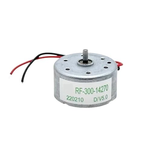 RF-300-14270 300 Motor DC 1,5 V 3 V 3,7 V 5 V 9000 U/min 24 mm runder Spindelmotor Metallbürste 1 Stück RF-300-14270 300 Motor DC 1,5 V 3 V 3,7 V 5 V 9000 U/min 24 mm runder Spindelmotor Metallbürste 1 Stück von ZBFGEPLV