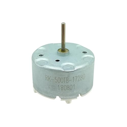 RK-500TB-17280 RK-500TB-Motor, DC 6 V – 12 V, runder elektrischer Spindelmotor mit 32 mm Durchmesser, 15 mm lange Welle, 1 Stück RK-500TB-17280 RK-500TB-Motor, DC 6 V – 12 V, runder elektrischer Spindelmotor mit 32 mm Durchmesser, 15 mm lange Welle, 1 Stück von ZBFGEPLV