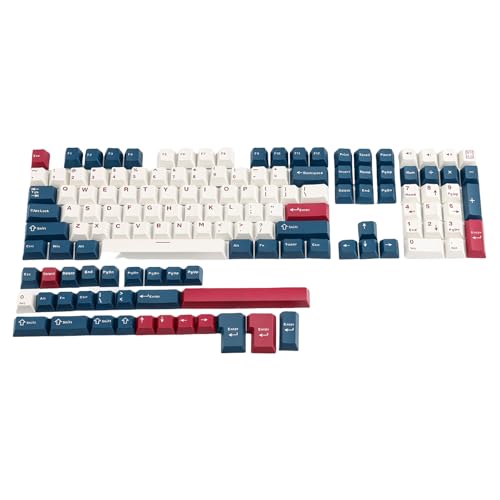 ZBIianxer 136Keys Mech Soldier Tastenkappen Double Shot Injections Originalhöhe Tastenkappe Schlüsselabdeckung Für Mechanische Tastaturen von ZBIianxer
