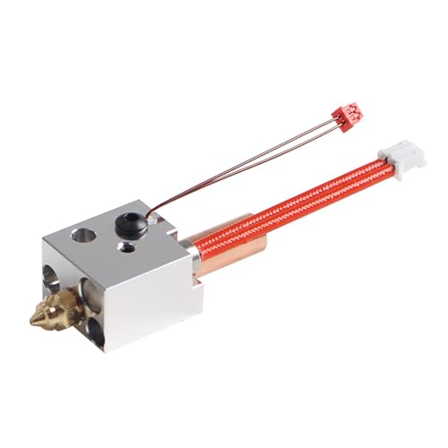 ZBIianxer 3D Drucker Extruder Hotend Verbesserte Wärme Heizungen Block Düse Heizstab Volle Hotend Kits Teil Für SV07 von ZBIianxer