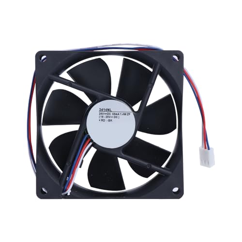 ZBIianxer 9cm 3414NL 24V 58mA Lüfter Effizient Für Computergehäuse Laptop Wärmeableitung 9x9x2 50cm von ZBIianxer
