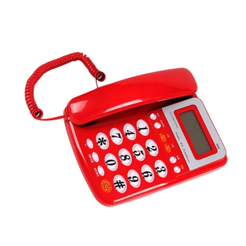 ZBIianxer Büroschreibtisch Telefon Mit Großen Knöpfen Home Festnetz Telefon Mit Taschenrechner Und Musik In Der Halteklingeltöne ZBIianxer Büroschreibtisch Telefon Mit Großen Knöpfen Home Festnetz Telefon Mit Taschenrechner Und Musik In Der Halteklingeltöne von ZBIianxer