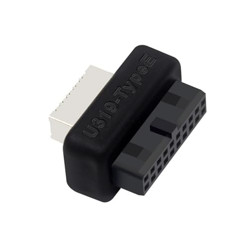 ZBIianxer Effizienter USB Frontplattenadapter Zum Anschließen Von Typ C Geräten Mit 19Pin Motherboards Header Unterstützen Win7/Win8/Win10 von ZBIianxer