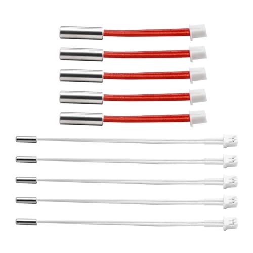 ZBIianxer Heizrohr Thermistor Für Neptune 4 Hotend Heizpatrone 24 V 50 W Thermistor NTC100K Für 3D Drucker von ZBIianxer