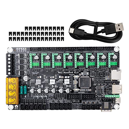 ZBIianxer Kleine Monster8 32Bit Steuerplatine Unterstützt Robin WiFi Port Controller Mit Mehreren Unabhängigen DC5V/3A Leistungsreglern ZBIianxer Kleine Monster8 32Bit Steuerplatine Unterstützt Robin WiFi Port Controller Mit Mehreren Unabhängigen DC5V/3A Leistungsreglern von ZBIianxer